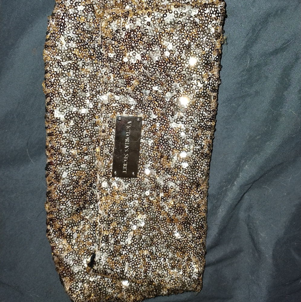 Victoria secret makeup bag.